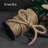 Vintage-Style Handwoven Hemp Rope for Creative DIY Decoration and Vase Bundling