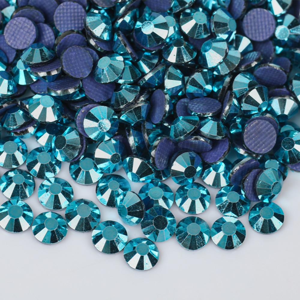 

Weichen S Новая Металлическая Серия с Резиновым Дном Стразы DIY Нейл-Арт Стеклянные Украшения ss6-1440pcs