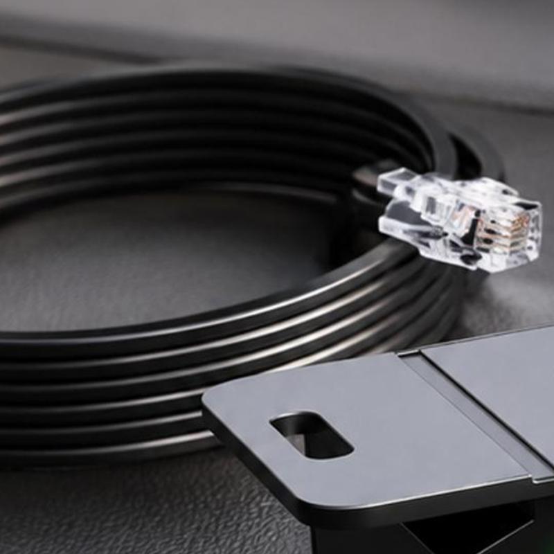 Amplifier and Subwoofer Volumes Volumes Control with Dedicated Adjustment Knob, Clear Modular Cable End Plugs, and Two-Slot Mounting Flange