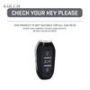 Genuine Leather Auto Smart Key Fob Cover Case Housing Fit For Peugeot 308 408 508 2008 3008 4008 5008 Citroen C4 C4L C6 C3-Xr Picasso Ds3 Ds4 Ds5