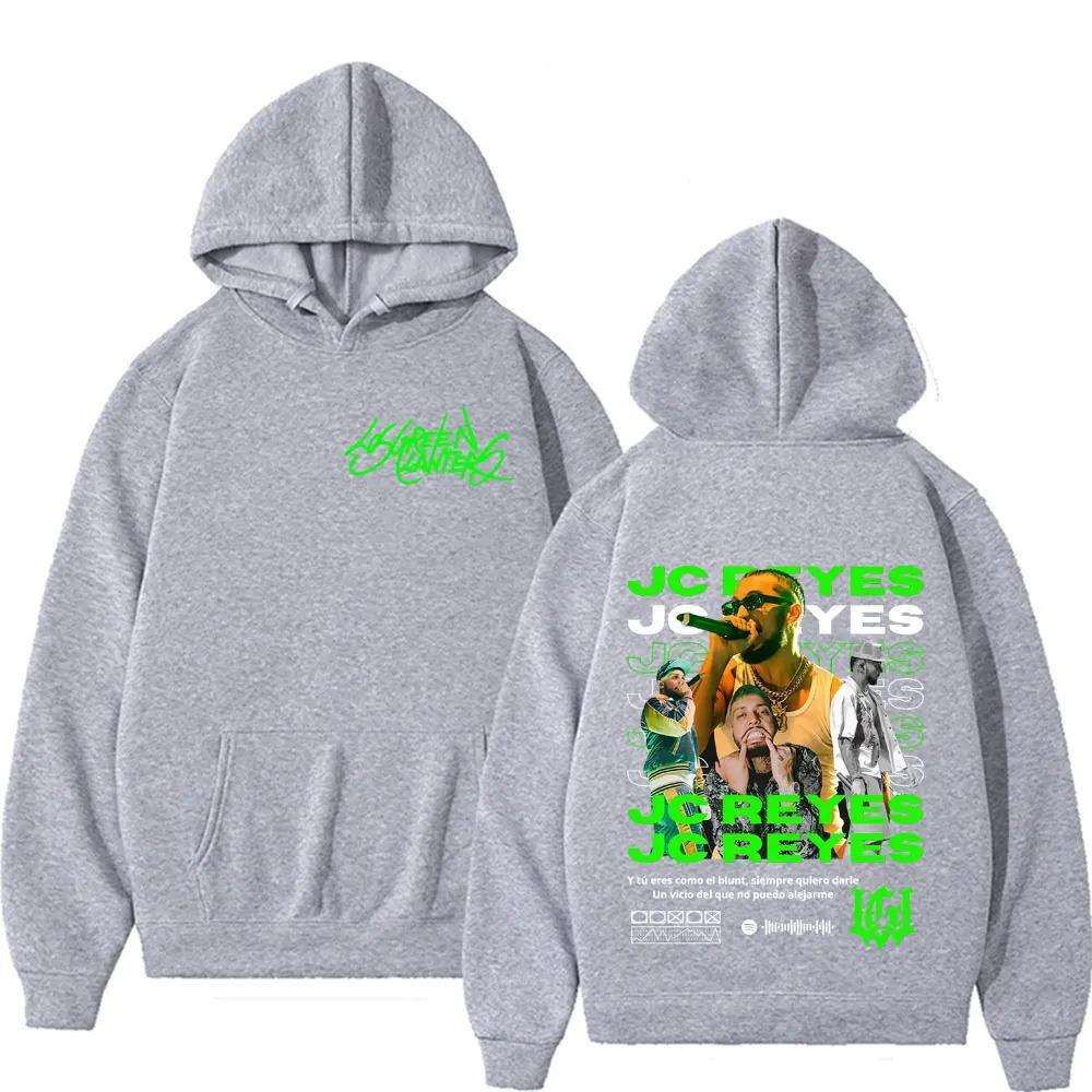 Rapper Jc Reyes Album Tour 2025 Printed Hoodie Men s Clothing Harajuku Vintage High Street Hoodies Unisex Casual Sweatshirt Tops S