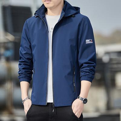 Cappotto da uomo Versione coreana della tendenza Primavera e Autunno Tempo libero Sport Giacca da uomo Nuova Autunno Bello Moda Uomo