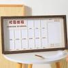 Wooden School Photo Frame from Kindergarten To Graduation Home Decors Keepsakes Gift for Teachers Parent and Students