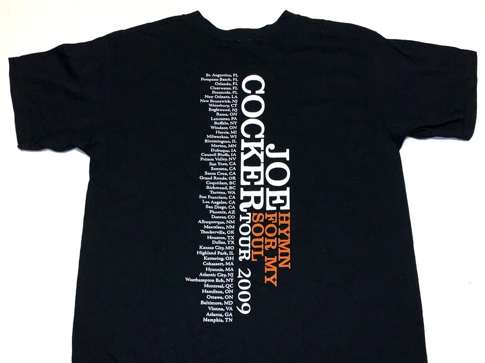 

Rare! Vintage 2009 Joe Cocker Hymn For My Soul Concert Tour T-Shirt New! LARGE Unisex T-Shirt L