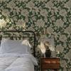 Green Line Floral Pvc Water-Repellent Cabinet Sticker Retro Peel And Stick Tv Background Wall Cover Classic Self-Adhesive Room Decor