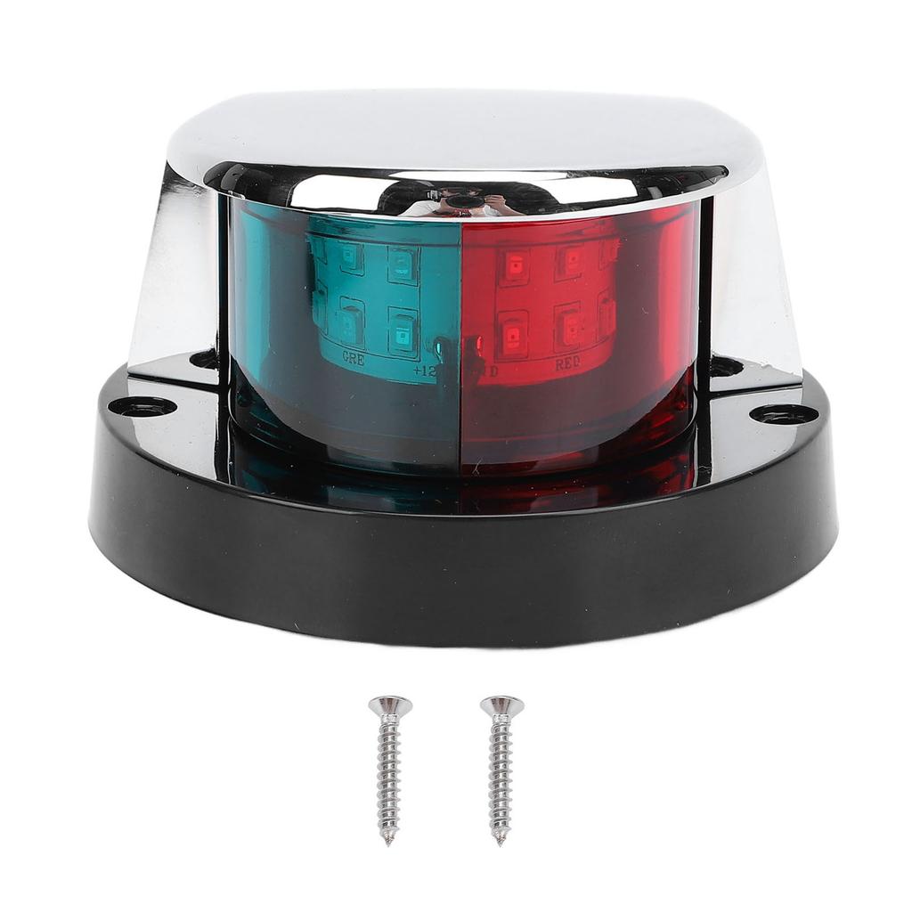 Rot Grün Boot Bogen Navigation Licht Zink-legierung Shell USCG 2NM LED Bogen Licht für Ponton Skiff und