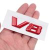 3D ABS Chrome Letters Car Fender Badge Sticker V12 V8 Emblem Logo For Mercedes Maybach S600 W222 S500 W140 CL600 M275 CLS63