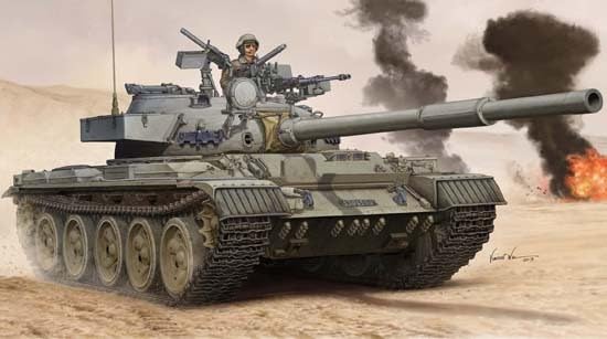 Trumpeter 1/35 Scale Israeli Defense Force "Tiran-6" Plastic Model