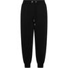 Solid Color High Waist Drawstring Casual Pants Men Bottoms Black UTR240JE0091-001