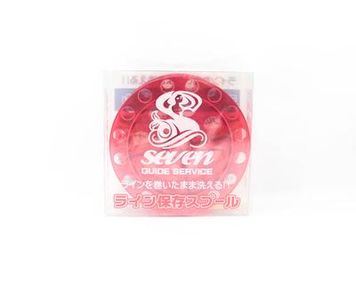 Seven Guide Service Maintenance Spool for Daiichi Line Recycler Red (8174)