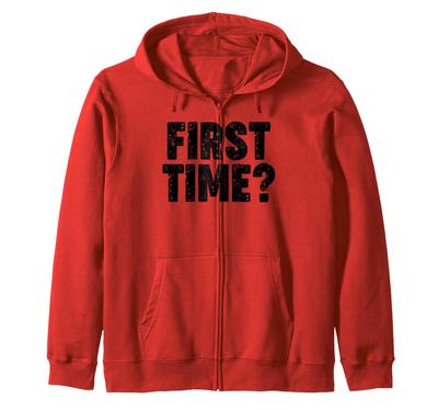 Erster Zip-Hoodie