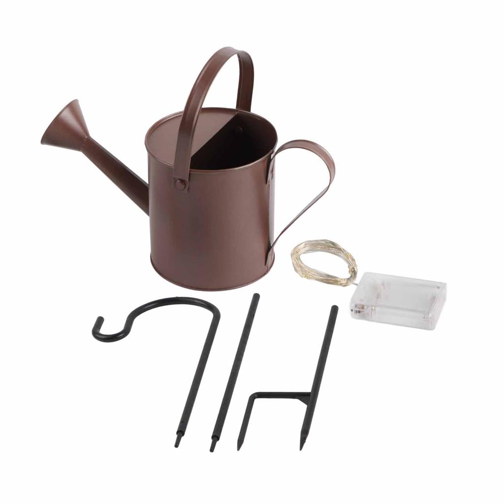 Fairy Lights Watering Can LED Light Star String Lights Decoration Garden Sculptures for Outdoors