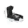 Universal Quick Release Action Camera Helmet Mount Adapter Base for GoPro 13 Insta360 X5 DJI Osmo Action 6 5 Pro Accessories