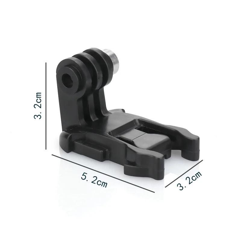 Universal Quick Release Action Camera Helmet Mount Adapter Base for GoPro 13 Insta360 X5 DJI Osmo Action 6 5 Pro Accessories