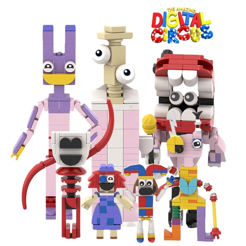 Jax Magical Circus Building Blocks Toy Compatible With Lego Diy Abs Plastic 400-800 Pieces