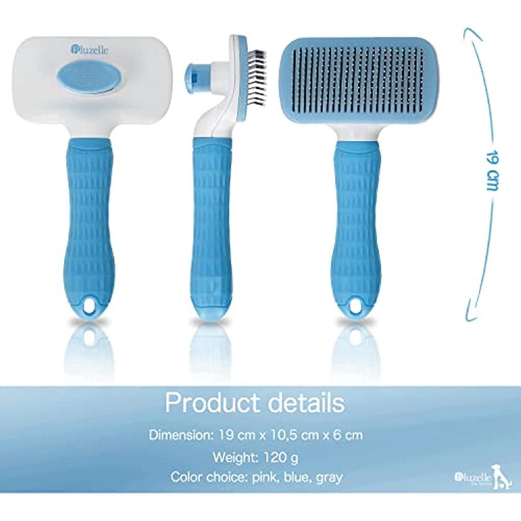 Pet Self Cleaning Brush, A Soft Comb For Pet Short And Long Hair, Removing Loose Hair, Caring For Cats, Dogs, And Delicate Animals