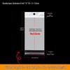 Self-Adhesive Transparent Jewelry Earring Bags with Header and Hanging Hole