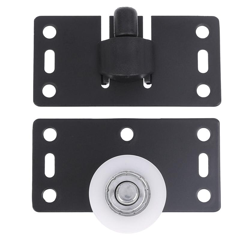 Door Rollers Stainless Steel Sliding Door Wheel Cabinet Nylon Pulley Hanging Wheel For Wardrobe Furniture Hardware