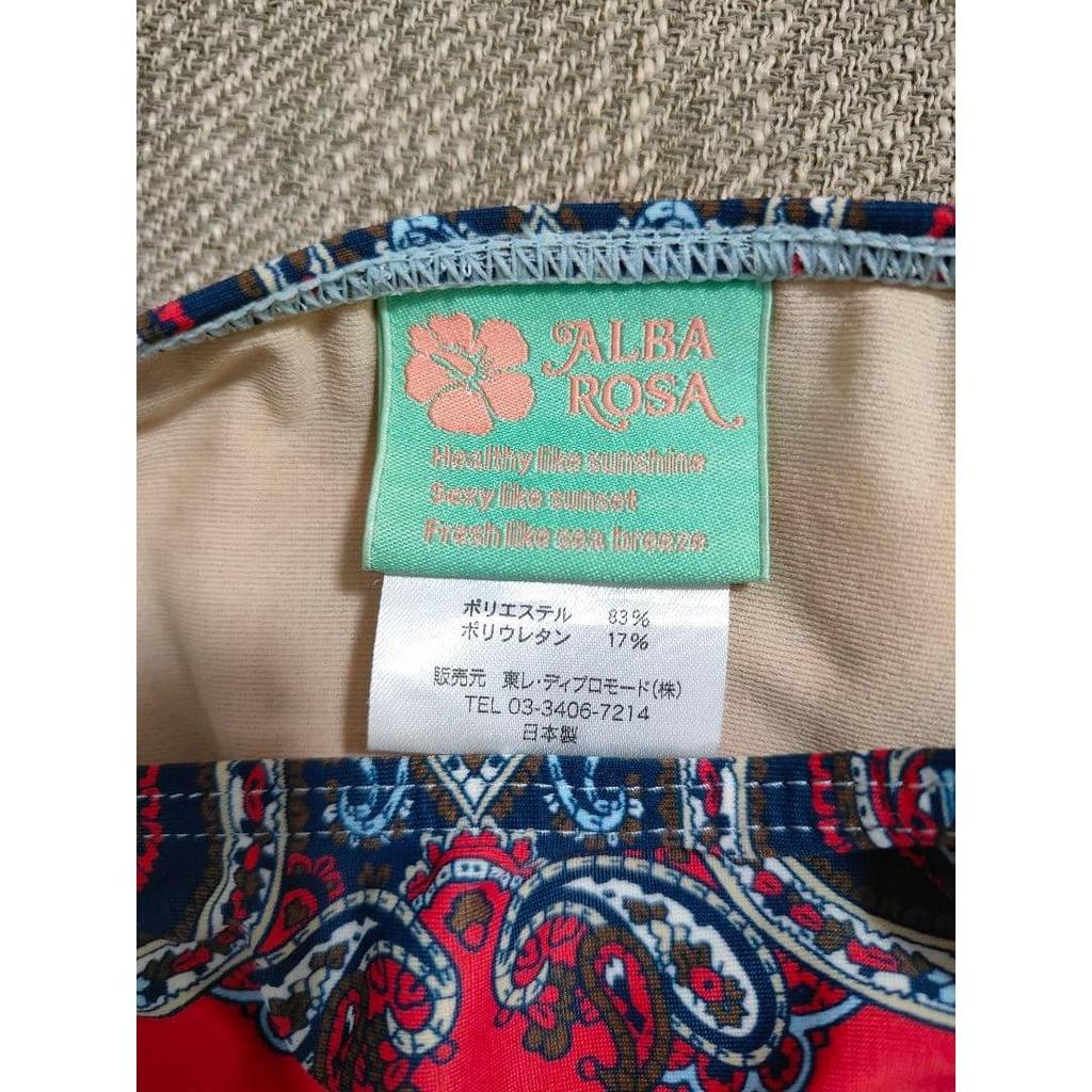 Used ALBA ROSA Paisley Bikini Separate Swimsuit
