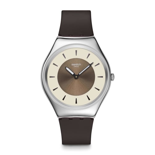 

Коричневые часы Swatch HAZEL DELIGHT SYXS158