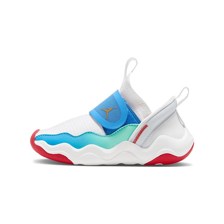 

Jordan 23/7 Slip Resistant Cushioning Low top Children s Basketball Shoes White Blue Children Aged 3 7 Years Old FN8897-171 35