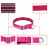 Verstellbares Haustierhalsband aus Nylon, reflektierendes Netzfutter, Anti-Erstickungsschutz, P-Kette, Hundekette, Hundehalsband für das Training mittelgroßer und großer Hunde