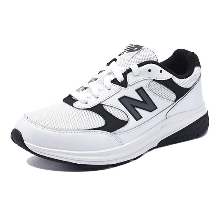 New Balance Nb 707 Spliced Letter Lace-Up Fabric Low-Top Casual Running Shoes Men Sneaker Black White MW707WB