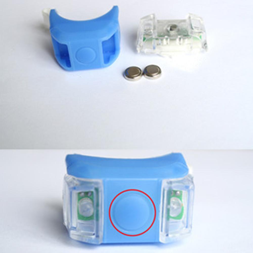 Bicycle  Led  Light 6th Generation Silicone Double-eye Light Bicycle Safety Warning Decorative Light