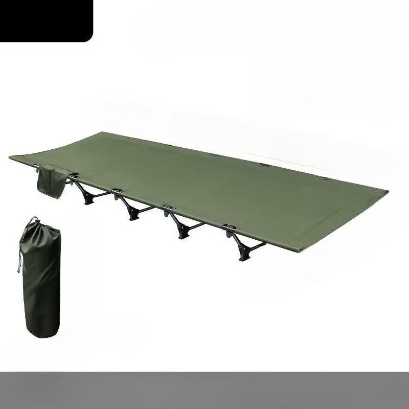 1Pc Folding Bed Outdoor Aluminum Alloy Hiking Camping Folding Camp Bed Portable Tent Bed Lightweight