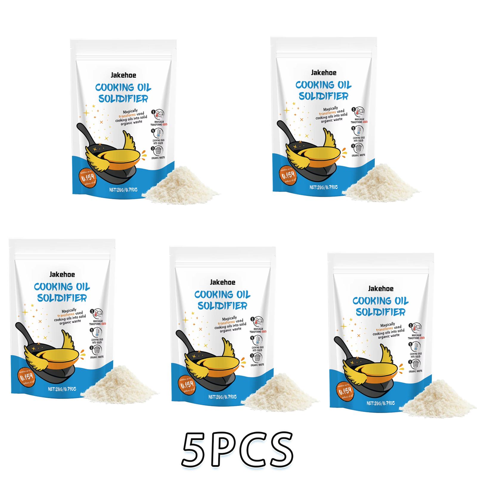 Cooking Oil Solidifier Powder Hot Grease