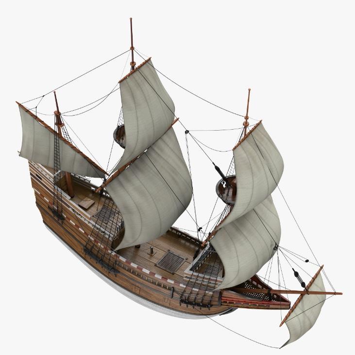 Nidale Modell Maßstab 196 Klassisches Holzschiff Modellbausatz Die Mayflower 1620 Holz Segelboot Sc Modell