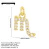 Zodiac Diamond Inlaid Necklace: 18K Gold-Plated Luxury Clavicle Chain