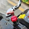 Mirror Hole Cover Cap, Aluminum Colored Mirror Hole Cover Cap, Aluminum Screws for Motorcycle