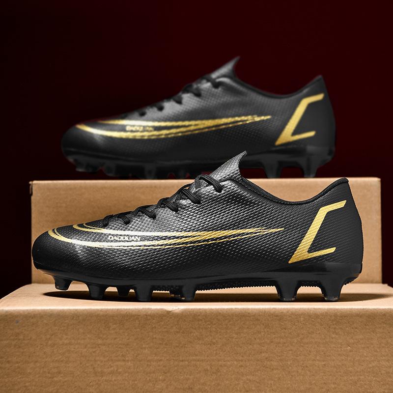 Men S Size Nail Sneakers Low Top Competition Large Grass Adult Training Spike Soccer Shoes Shattered Sports Outdoor 32