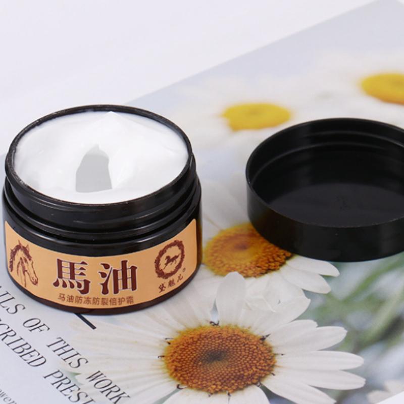 Horse Oil Instant Wrinkle Cream Eye Firming Anti-Aging Lifting Moisturizing Cream Removing Fine Lines Skincare
