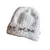 Knitted Winter Hat For Women With Plush Material And High Top Design For Cold Weather Comfort