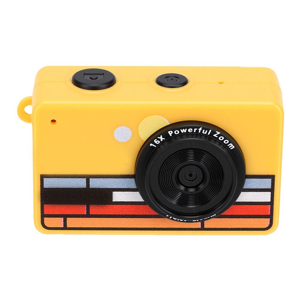 Keychain Digital Camera 1080P HD Video Photos 16X Digital Zoom Vintage Compact Camera for Travel Vlog Birthday Gift