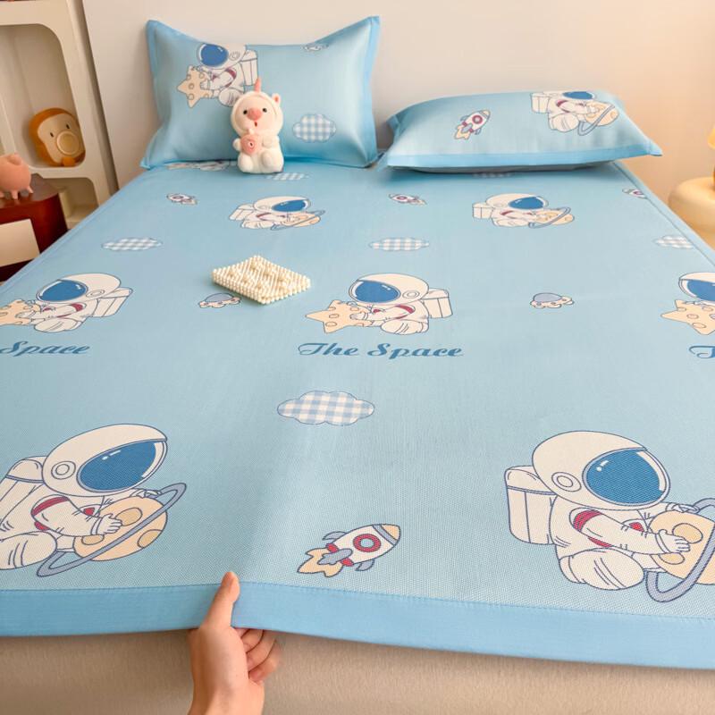 

Летний охлаждающий коврик Handun с мультяшным астронавтом из ледяного шелка