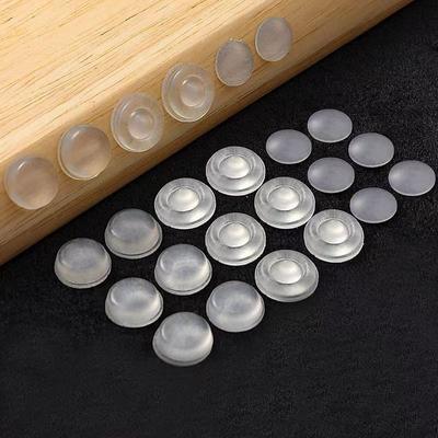 Transparent Silicone Collision-Proof Granular Wardrobe Door Anti-Collision Pad Mute Paste Buffer Anti-Sliding Anti-Glue Granules
