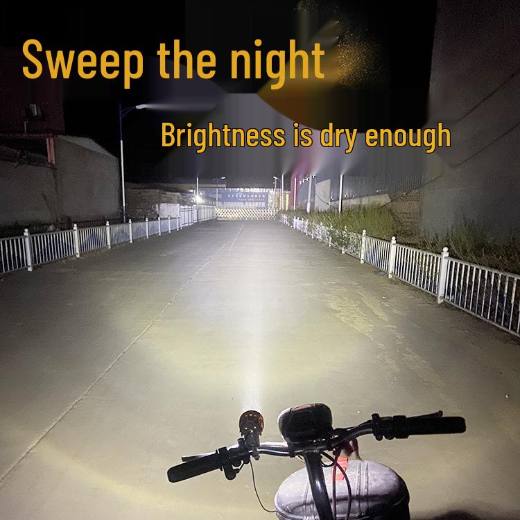 LED High Beam Spotlight for Motorcycles & Electric Vehicles (12V-80V)