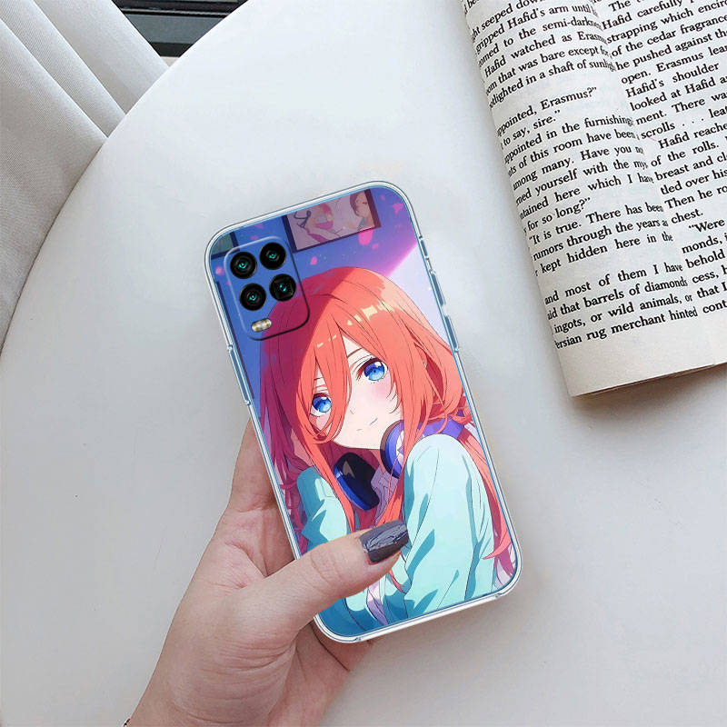 IR19 Miku Nino Itsuki Nakano Case for Motorola E22S E7 G6 G7 G8 G9 Plus Power Play G10 G20 G04 E30 E40 E22 E20 E13 E15 G22 G23 G05 G75 G35 G55