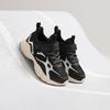 Anta Fashionable Versatile Comfortable Lightweight Shock Absorbing Low Top Kids Running Shoes Kids sneaker Black Silver A12449977-2