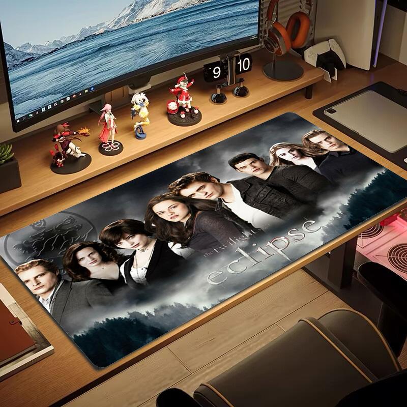 Twilight Color Mouse Pad Large Gaming Table Cushion Non-slip Laptop Tablet Big Mousepad XXL Mat Mini PC Playmat With Lock edge