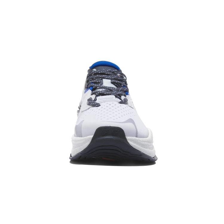 Li Ning Exceed 5 Slip Resistant Abrasion Resistant Low Top Running Shoes Men's White Blue AGLR025-1