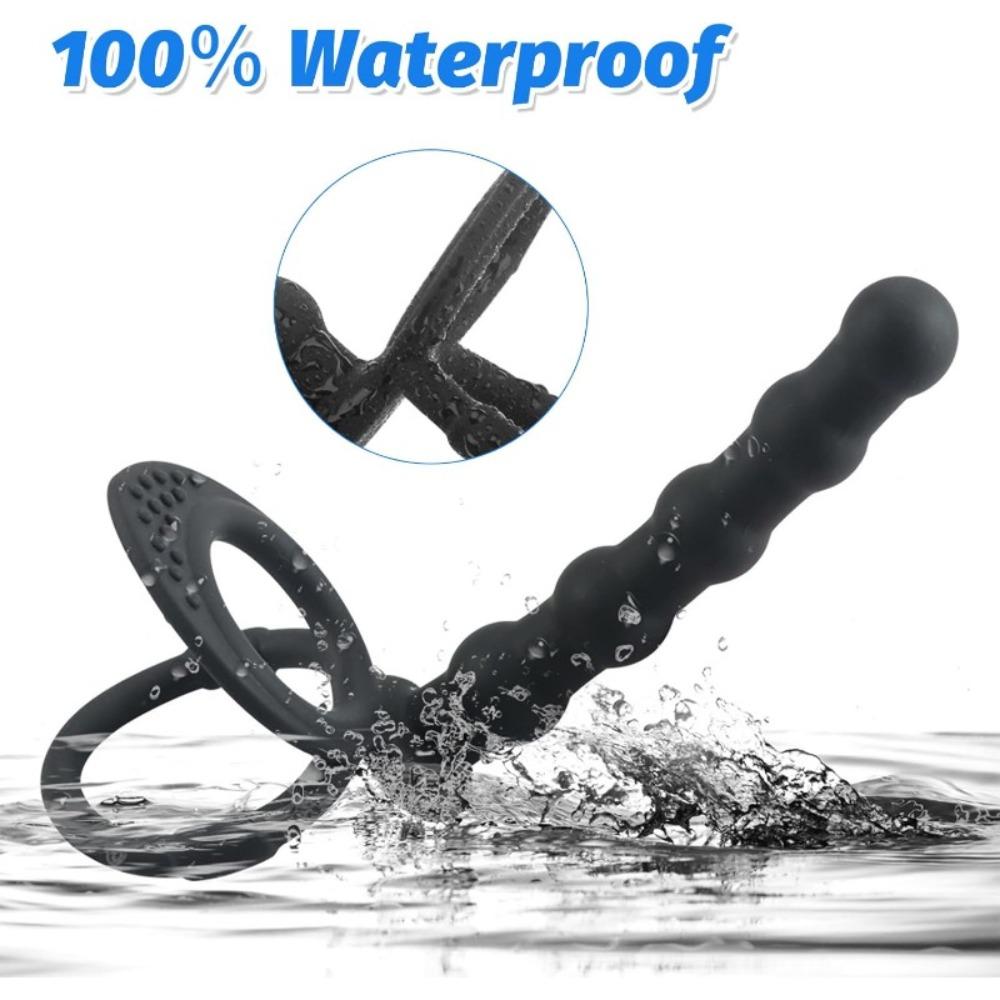 Silicone Prostatic Anal Plug Female Masturbation Pull Beads In The Back Court Adult Toys Delayed Ejaculation Anal Dilatation Sex