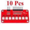 2~100Pcs 5050 RGB Full Color LED Water Flow Light Module Programmable Lamp Board Accessories For Microcontroller Smart Car Robot