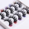 Trendy Fake Lashes Vivid Color Non-Irritating Eye Makeup