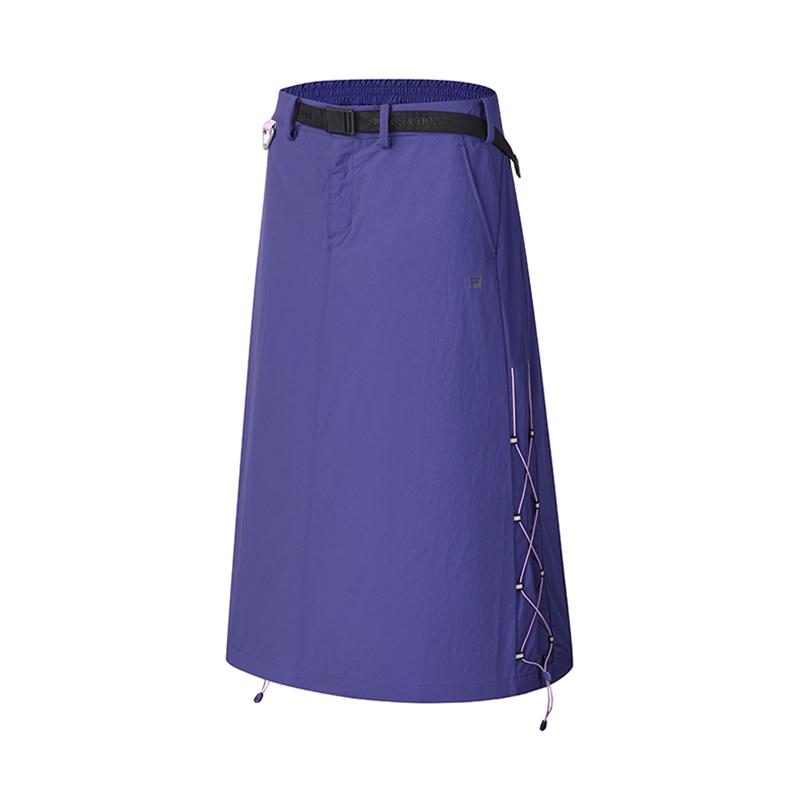 

New FILA Woven Skirt Women s Dark Purple A11W517301FDP 175/74A/XL