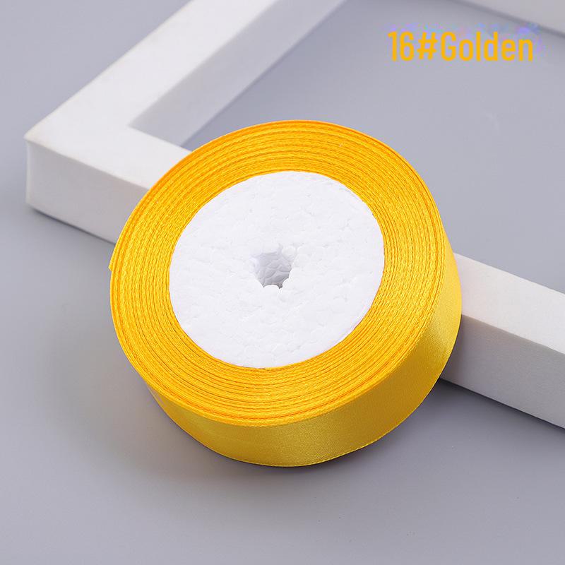 2 cm Satin-Polyesterband für Geschenkverpackungen und Hochzeitstortendekoration