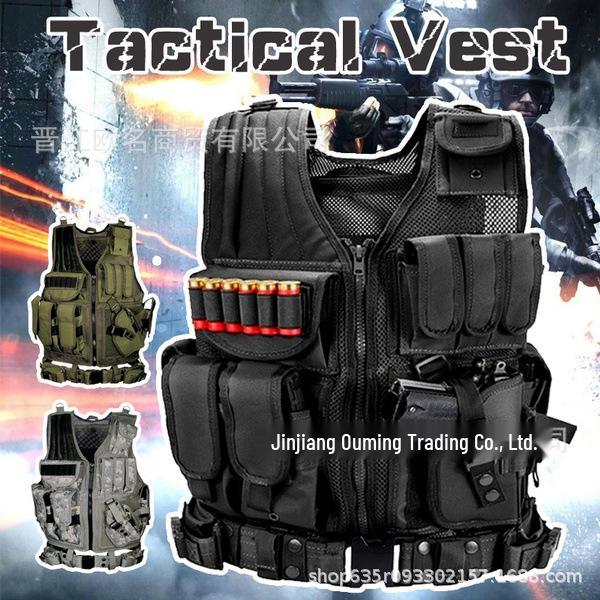 Ultra-Light Breathable Tactical Vest - Outdoor Mesh Combat Protection, Stab-Proof Design